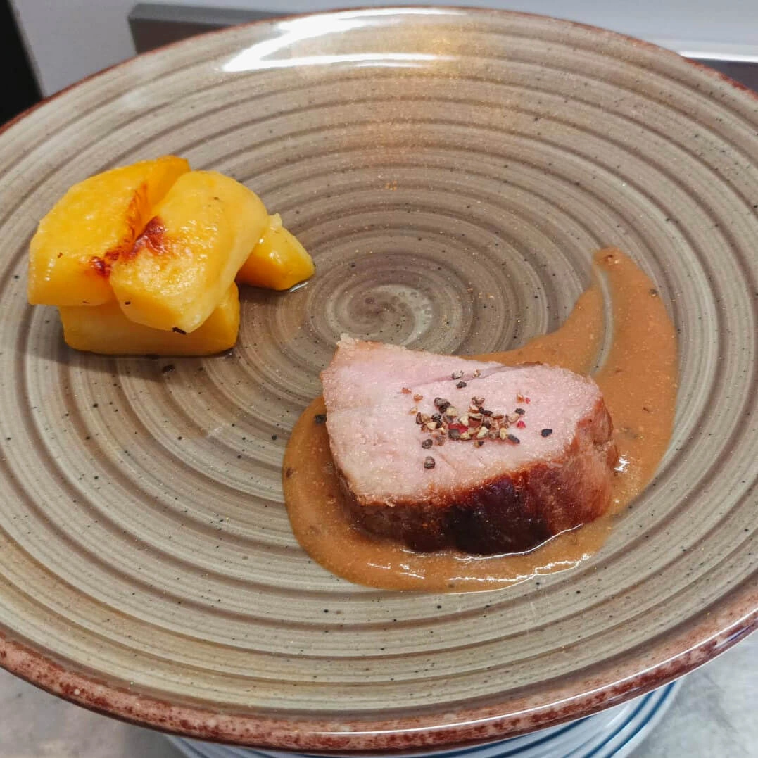 Arrosto con patate - Chef Stefano Trezzani - Hotel Curtis Centrale | Alassio (SV)