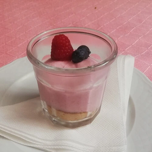 Cheesecake ai frutti di bosco - Chef Salvatore Barbieri - Hotel Villa Igea | Alassio (SV)