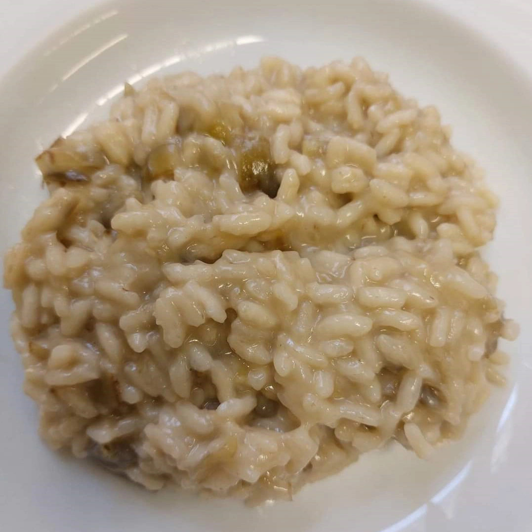 Risotto ai funghi - Chef Nabil El Bettach - Hotel Corso | Alassio (SV)
