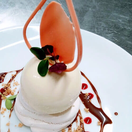 Semifreddo alla Vaniglia - Chef Dagnino Frediano - Hotel Medusa - Finale Ligure (SV)