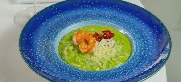 La Commerciale San Giulio | risotto con gamberi